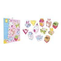 12 pudełek z papieru kawaii do samodzielnego wykonania Janod