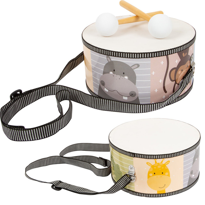 Instrument dla dzieci Bębenek żyrafa i przyjaciele Small Foot