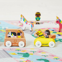 Miękka mata do zabawy z drogą Zaczarowane królestwo Cross Roads Janod