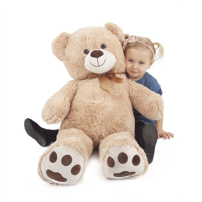 Maskotka dla dzieci duży jasnobrązowy miś Fido 100 cm Rappa