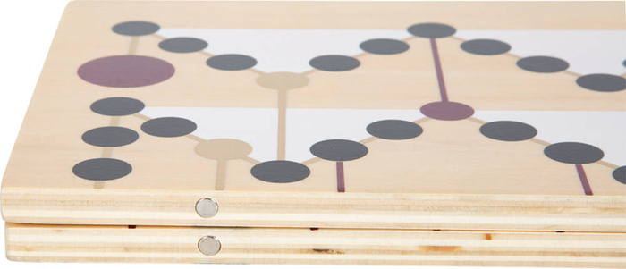 Gra 2w1 Ludo i Drabiny Gold Edition Small Foot