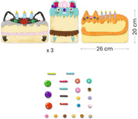 Zestaw mozaiki dla dzieci Ciasteczka Djeco
