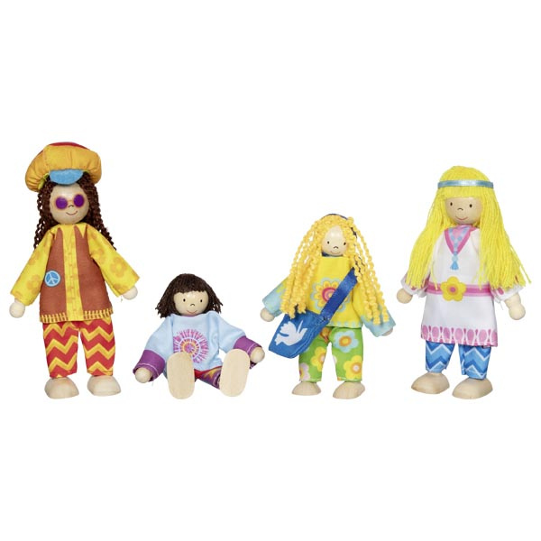 Lalki drewniane Rodzinka Love and Harmony Goki