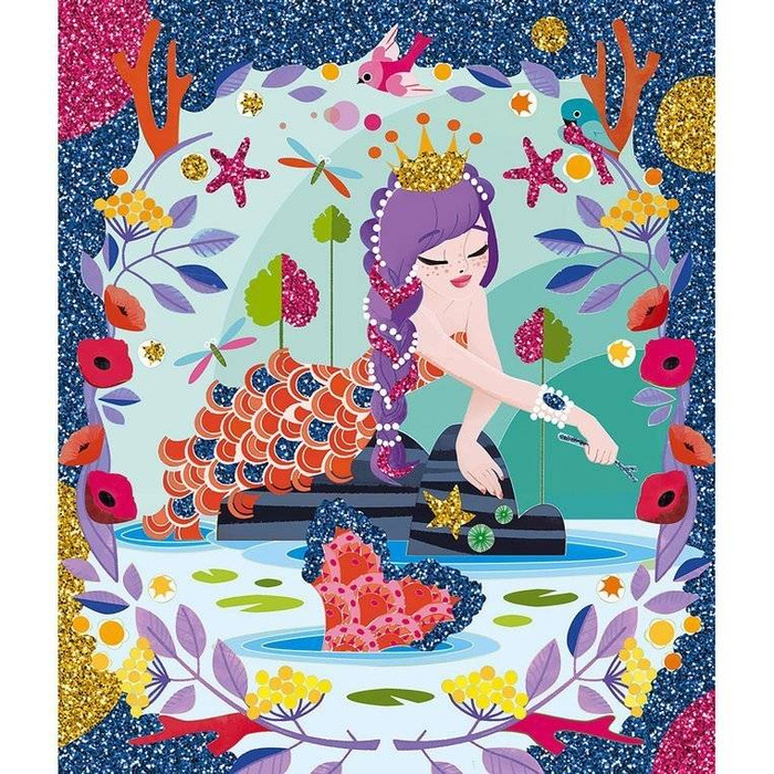 Multi - zestaw kreatywny 11 dekoracji Tukan 7+, Janod