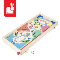 Drewniana gra zręcznościowa Pinball Applepop Janod