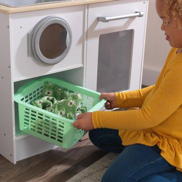 Kuchnia drewniana dla dzieci Whisk & Wash z pralnią KidKraft