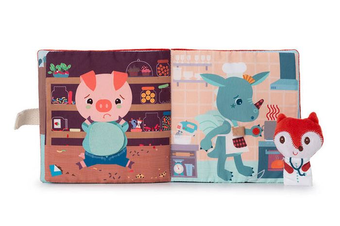 Miękka książeczka z pacynką Doktor Lisiczka Alice Lilliputiens