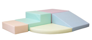 Zestaw do zabawy pastelowy Soft Play Corner Climber IGLU