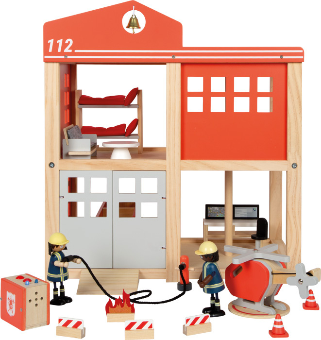 Straż Pożarna z wyposażeniem dźwiękiem i światłem Small Foot