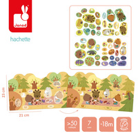 Książeczka z naklejkami Las Janod