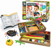 Zestaw DIY pudełko kreatywne 20 aktywności Buki