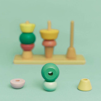 Zestaw 4 zabawek edukacyjnych Box 36 m-cy Janod