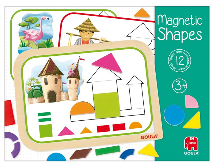 Układanka Magnetic Shapes Goula