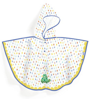 Transparentna pelerynka przeciwdeszczowa dla dzieci Żółwie Djeco