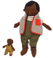 Lalka Ellis z małym przyjacielem szczeniakiem Manhattan Toy