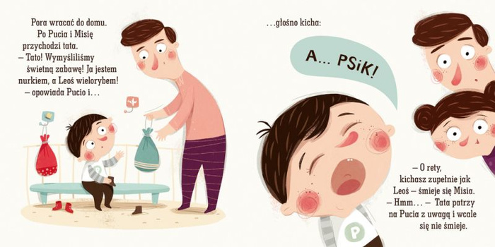 Pucio u lekarza Nasza Księgarnia książki dla najmłodszych