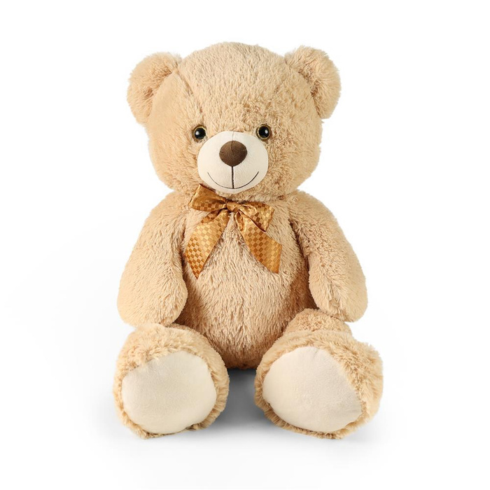 Maskotka dla dzieci duży jasnobrązowy miś Ron 78 cm Rappa