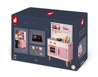 Duża kuchnia drewniana z dźwiękiem i 6 akcesoriami Candy Chic Janod