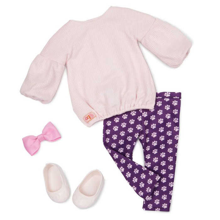 Lalka dla dzieci Jin 46cm z pieskiem i akcesoriami Our Generation