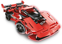 Samochód sportowy zdalne sterowanie samodzielny montaż Buki 