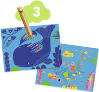 Multizestaw kreatywny 6 w 1 Myszka i Przyjaciele Djeco