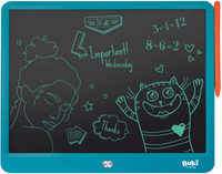 Tablet kreatywny rysowanie i zabawa niebieski XL Buki