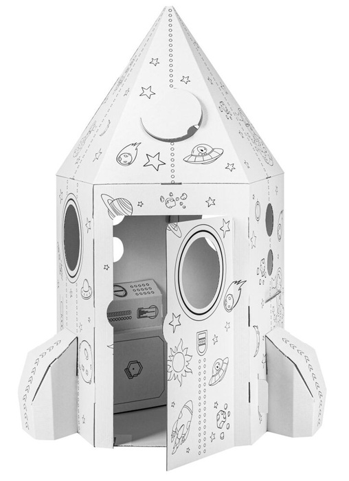 Kartonowy domek dla dzieci Niezwykła Rakieta Tektorado