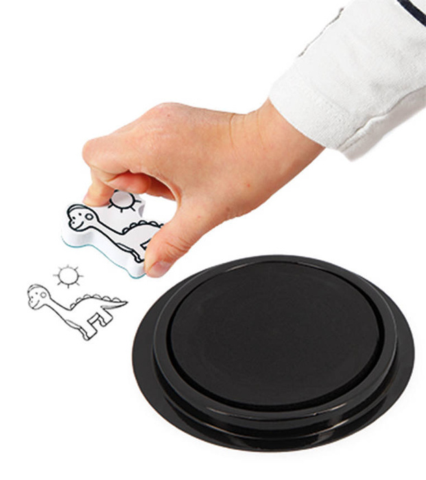 Kreatywne stempelki dla dzieci Dinozaury Janod