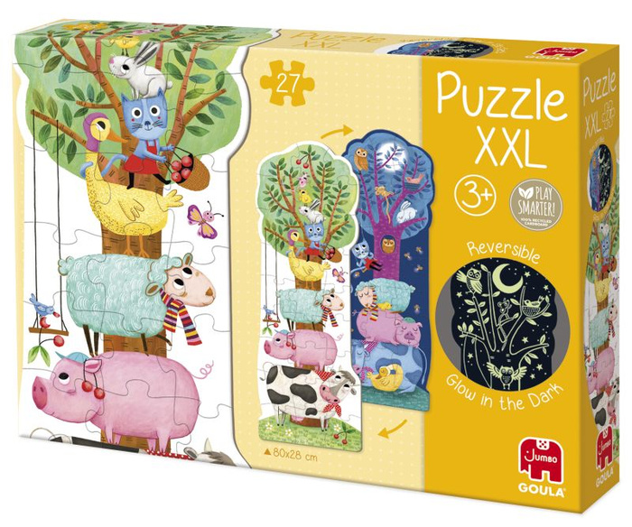 Puzzle XXL Farma Dzień i Noc Goula