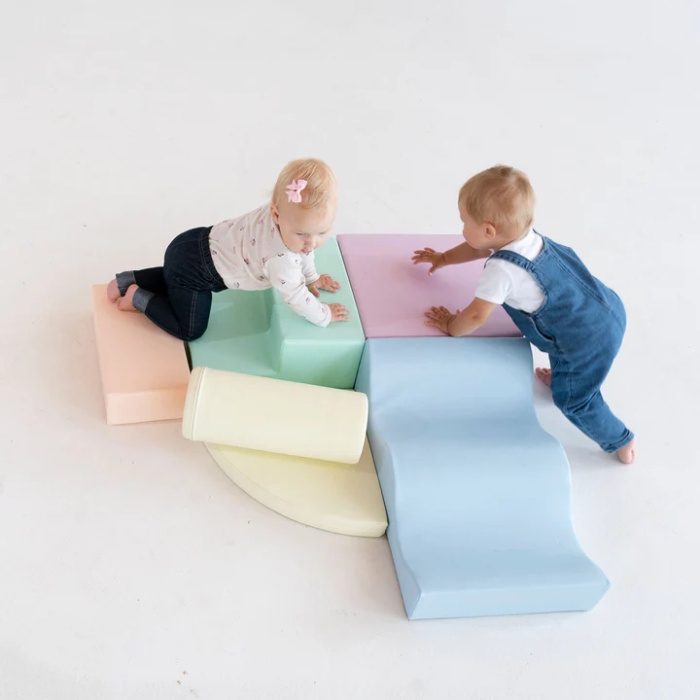 Zestaw do zabawy pastelowy Soft Play Explorer IGLU