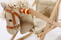 Bujane siedzisko, konik na biegunach, zabawka na biegunach