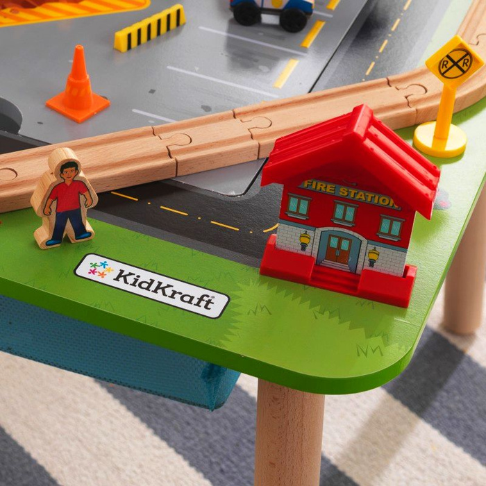 Drewniana kolejka górska dla dzieci na stoliku Rocky Mountain KidKraft