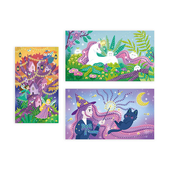 Artystyczny zestaw kreatywny Diamenciki Magia Janod