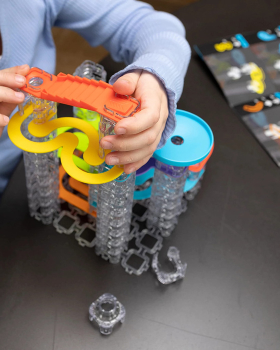 Interaktywny kulodrom dla dzieci Trestle Tracks Zestaw Konstruktorski Fat Brain Toys