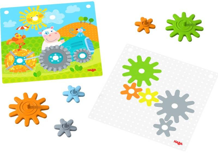 Układanka motoryczna Podróżujące Zwierzęta Haba