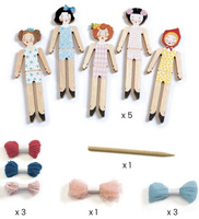 Kreatywny zestaw zrób to sam laleczki Słodka Noc Djeco 