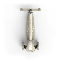 SCOOTANDRIDE Highwaykick 3S Hulajnoga z systemem sterowania 2w1 i kółkami LED składana 3+ Ash