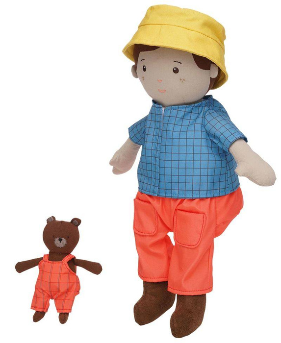 Alex lalka z małym przyjacielem misiem Manhattan Toy