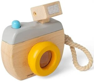 Drewniany aparat fotograficzny dla dzieci Bigjigs