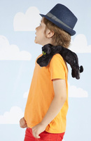 Pluszak dla dzieci. Czarny kot z dużymi oczami, Manhattan Toy