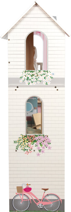 Duży domek dla lalek z drewna Willa z dodatkami Small Foot