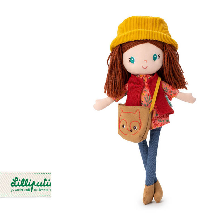 Lalka przytulanka eksplorerka przyrody Lea LILLIPUTIENS