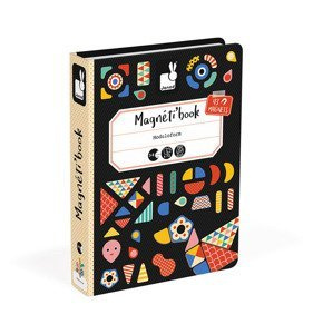   Magnetyczna układanka Kształty Magnetibook kolekcja 2018, Janod