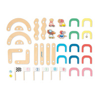 Gra w kulki marmurki Wyścig z przeszkodami Applepop Janod