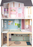 Duży domek dla lalek z drewna Willa z dodatkami Small Foot