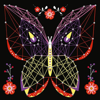 Zestaw kreatywny String Art Zwierzęta 8+, Janod