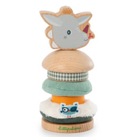 Drewniana układanka na paliku Smok Joe LILLIPUTIENS