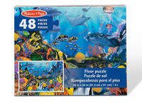 Duże puzzle dla dzieci Podwodny Świat 48 el. Melissa and Doug