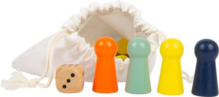 Drewniana gra planszowa Chińczyk XL Small Foot