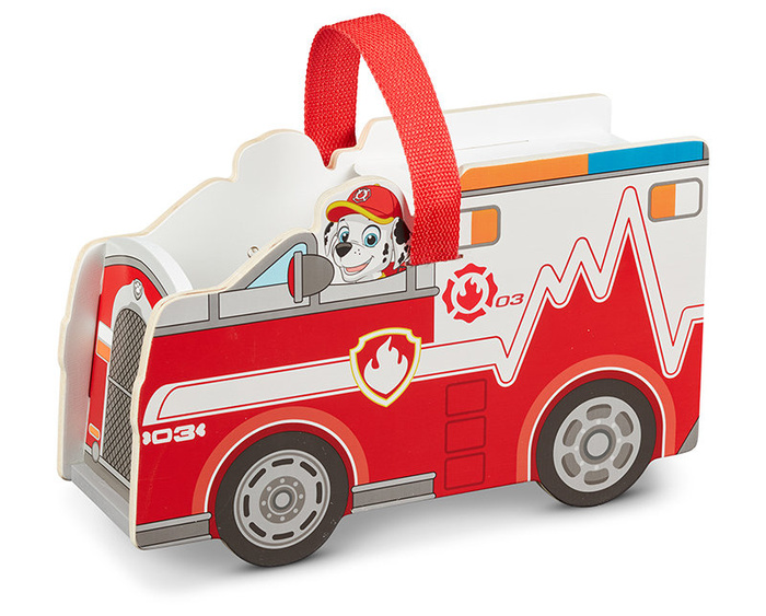Ambulans Psi Patrol Marshall's pojazd drewniany z akcesoriami Melissa and Doug